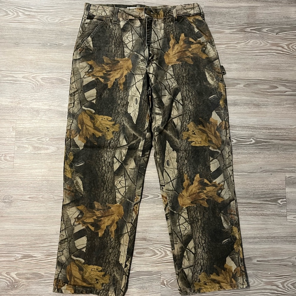 Carhartt Men's Camo Cargo Pants - Brown/Green